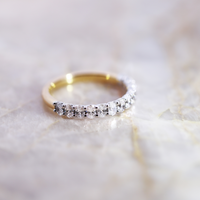 The Tess | 0.91ct Oval Lab Grown Diamond Wedding Ring
