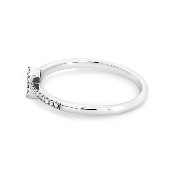 0.13ct Emerald Natural Diamond Ring - alternate view