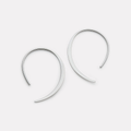 Najo Arc Sterling Silver Earrings