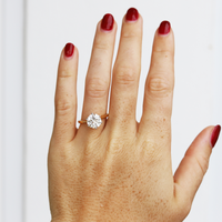 The Audrey | 2.55ct Round Lab Grown Diamond Engagement Ring