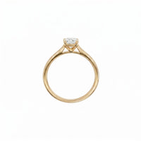 1.00ct Emerald Cut Lab Grown Diamond Engagement
