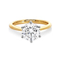 The Audrey | 2.00ct Round Lab Grown Diamond Engagement Ring