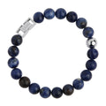 Najo Atlas Men's 10mm Beaded Sodalite Bracelet