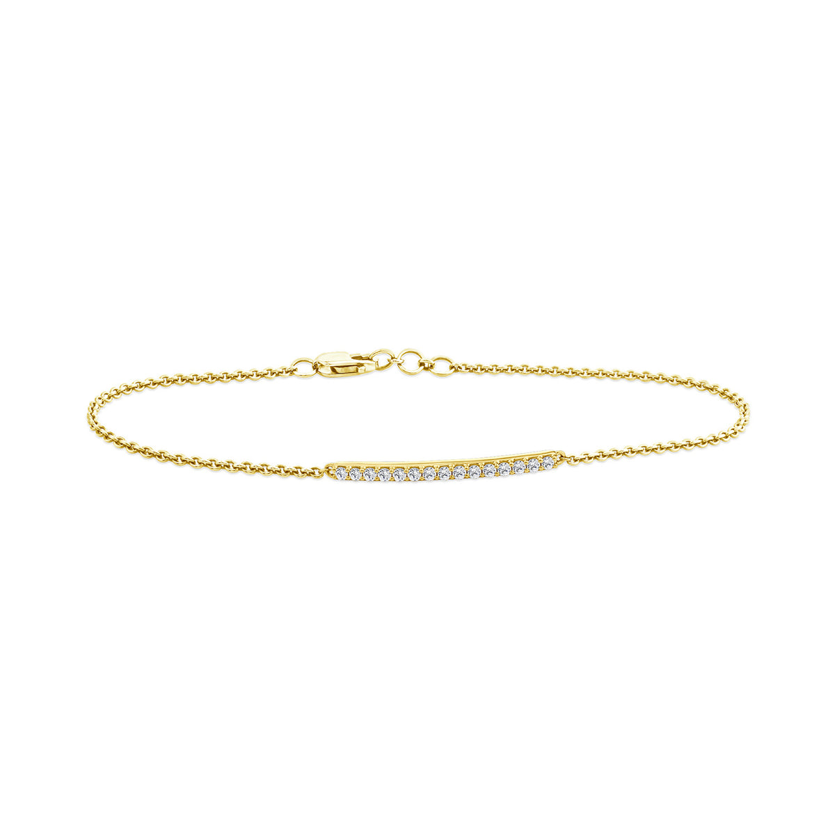 Gold Vermeil 22ct Lab Grown DIamond Bracelet