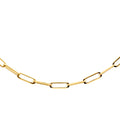 9ct Yellow Gold 50cm Paperclip Chain