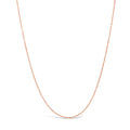 9ct Rose Gold Fine Cable Chain [50cm]