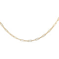 18ct Yellow Gold Fine Paperclip Chain