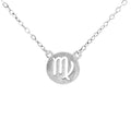 Sterling Silver Virgo Zodiac Pendant