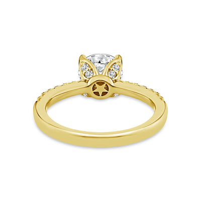 Above Love Star 1.45ct Round Lab Grown Diamond Engagement Ring - alternate