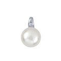 Sterling Silver Freshwater Button Pearl Pendant