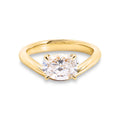 The Aurora | 1.50ct Oval Lab Grown Diamond Engagement Ring