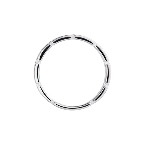 Najo Bastion Men’s Silver Ring - alternate view