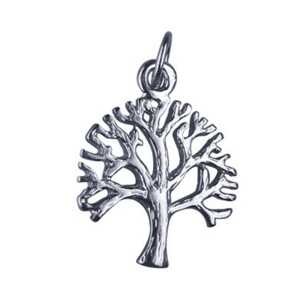 Sterling Silver Tree Of Life Charm - alternate view