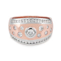 0.85ct Round Natural Diamond Dress Ring
