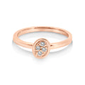 Dreamtime 0.06ct Australian Natural Diamond Ring