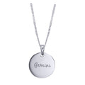 Sterling Silver Gemini Constellation And Zodiac Necklace