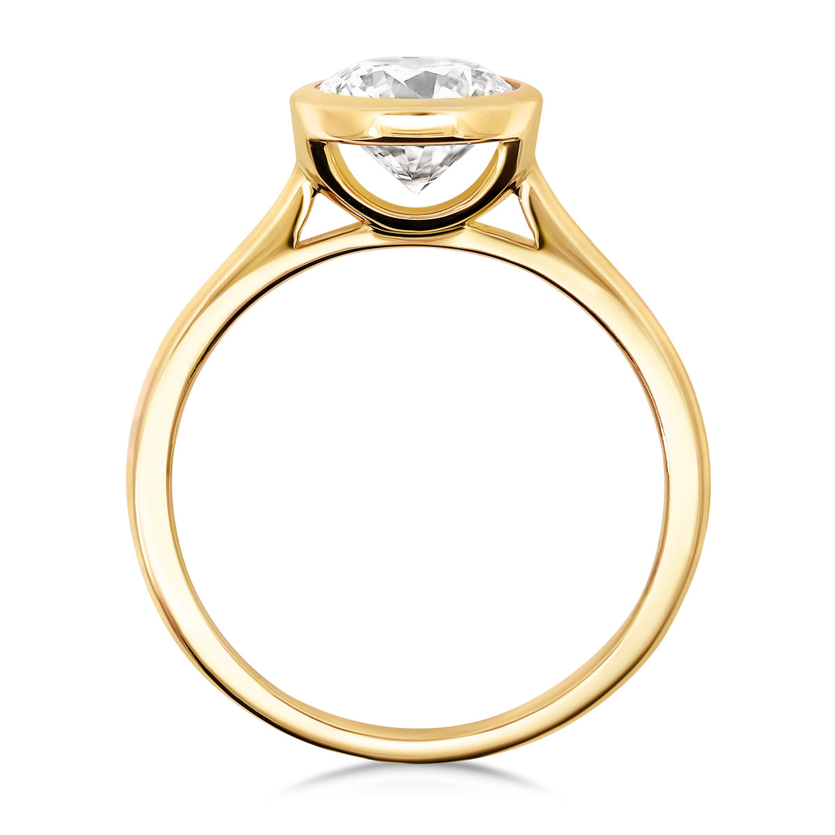 The Bronte | 1.53ct Round Lab Grown Diamond Engagement Ring