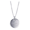 Sterling Silver Cancer Constellation And Zodiac Necklace