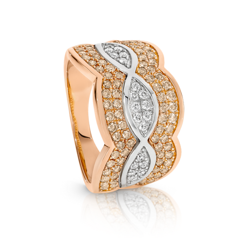 Dreamtime 1.00ct Australian Natural Diamond Carcola Ring - alternate view