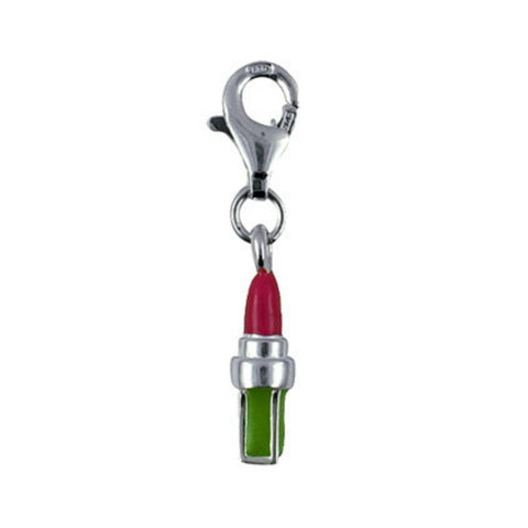 Stering Silver Lipstick Charm - alternate view