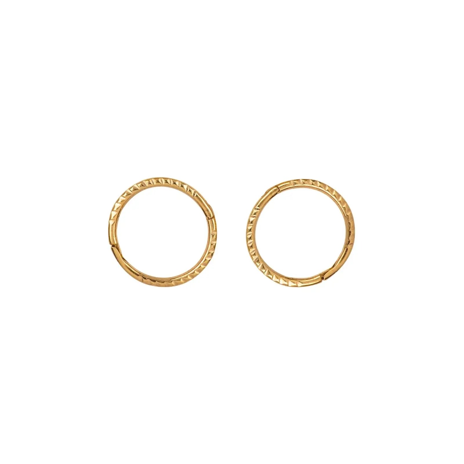 9ct Yellow Gold Twist Sleepers