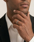 Ladies Platinum Plain Wedding Ring