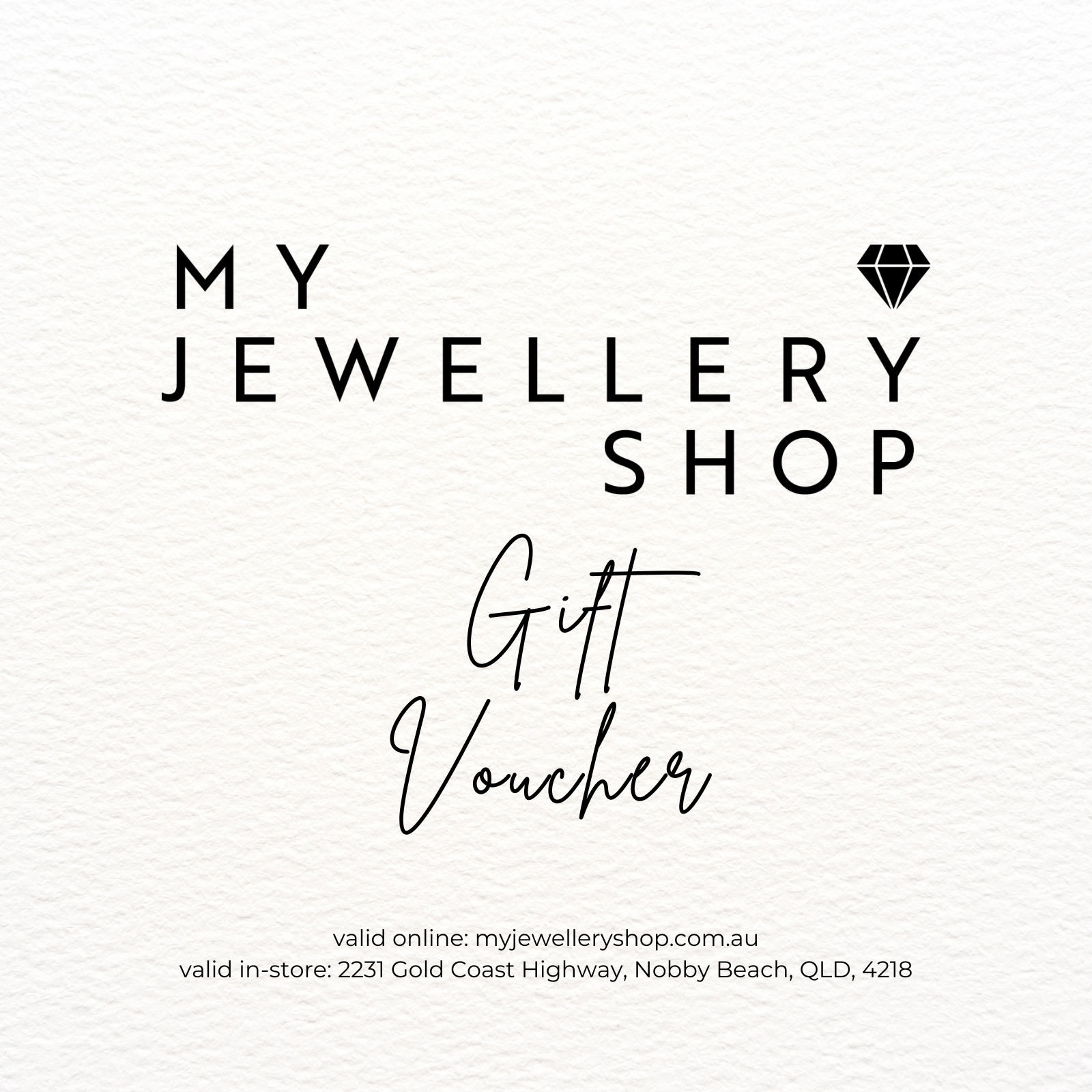 $150 Gift Voucher - My Jewellery Shop