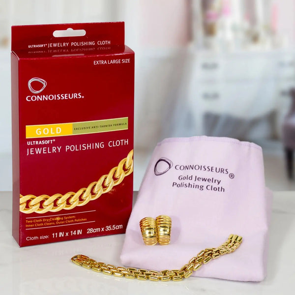 Connoisseurs Gold Jewellery Polish Cloth - alternate view