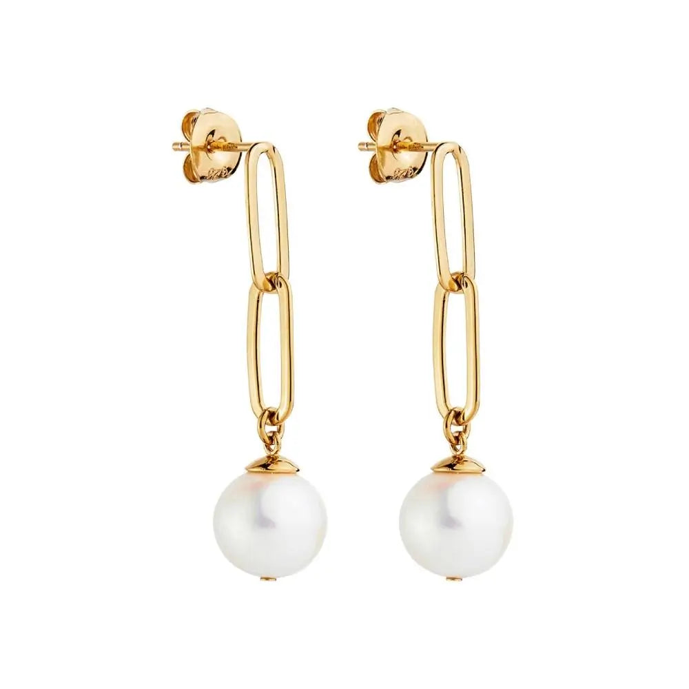 Najo Eden Pearl Yellow Gold Earring