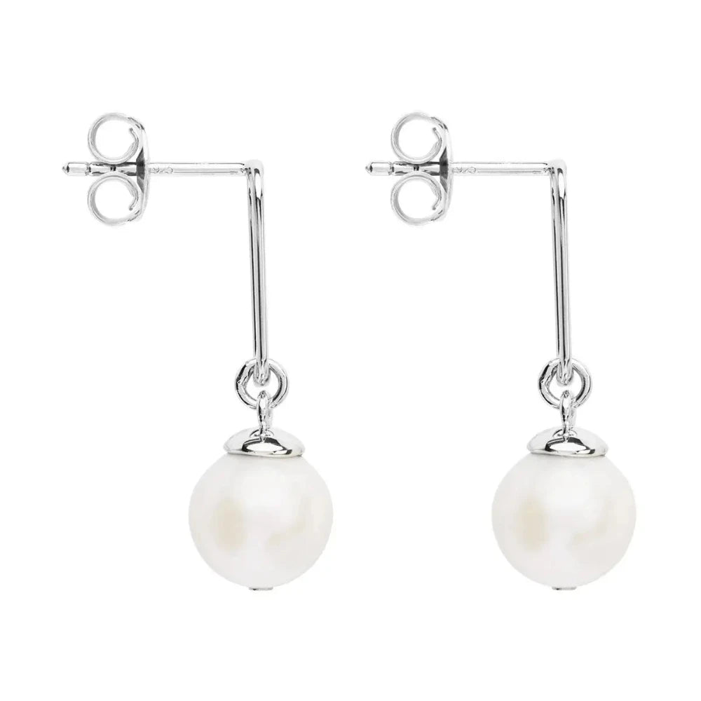 Najo Enchantress Pearl Drop Stud Earrings