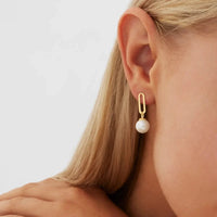 Najo Enchantress Pearl Drop Stud Earrings