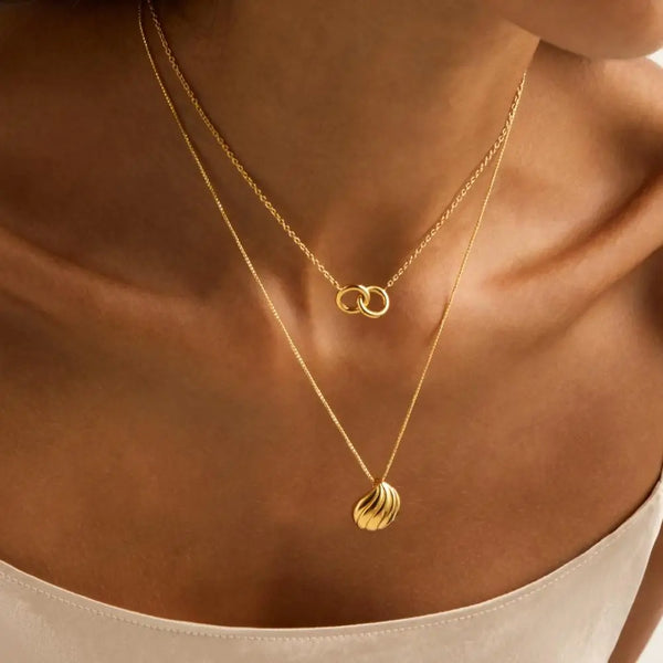 Najo Murmur Yellow Gold Necklace - alternate view