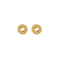 Najo Nectare Yellow Gold Stud Earrings