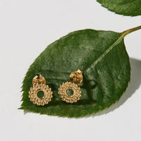 Najo Nectare Yellow Gold Stud Earrings