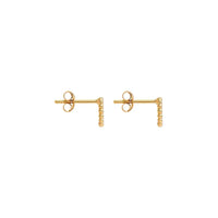 Najo Nectare Yellow Gold Stud Earrings