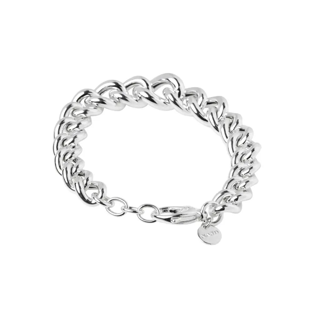 Najo Silver Heron Curb Bracelet