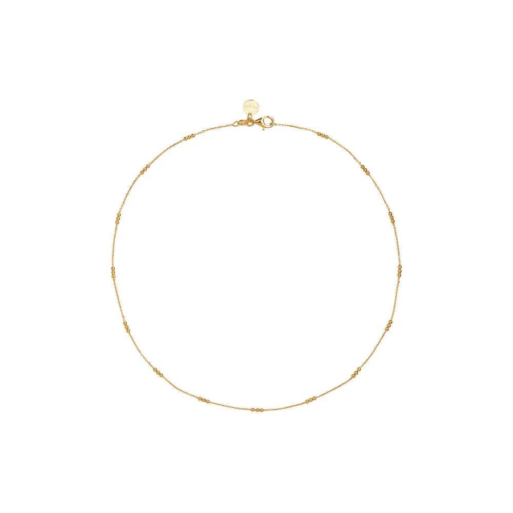 Najo Yellow Gold Plated Halcyon Chain Necklace