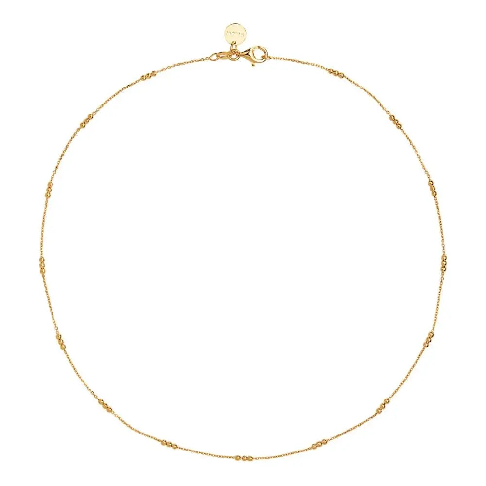 Najo Yellow Gold Plated Halcyon Chain Necklace