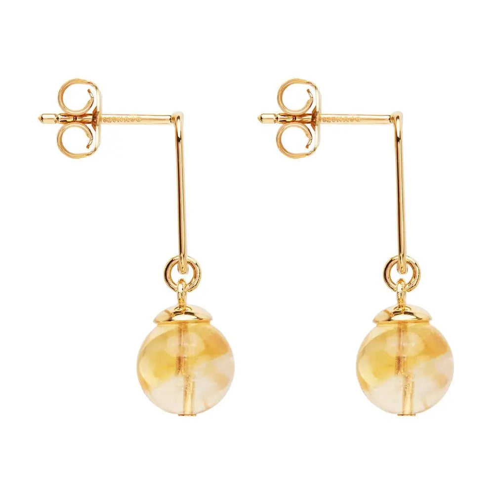 Najo Limoncello Citrine Earrings