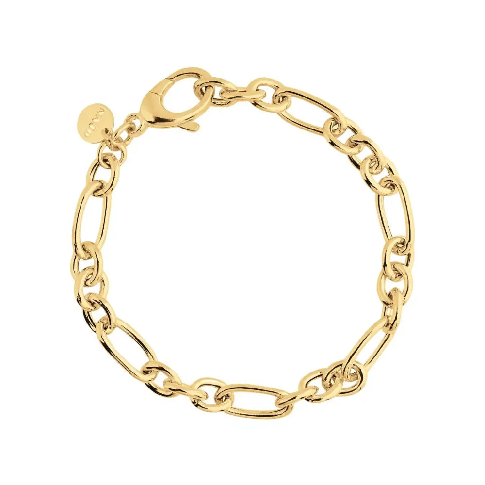 Najo Yellow Gold Plated Sereno Bracelet