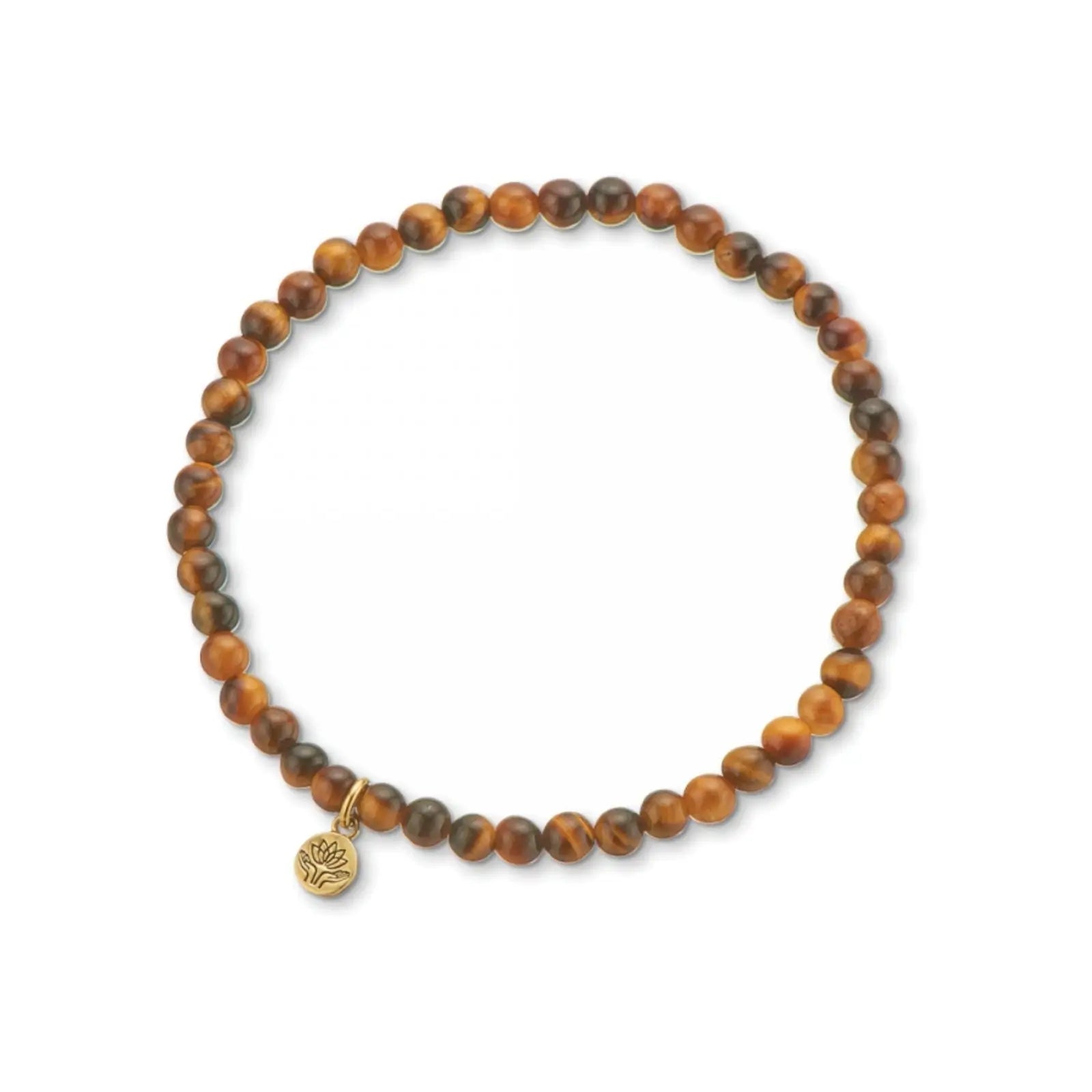 Palas 4mm Tigers Eye (Luck) Bracelet