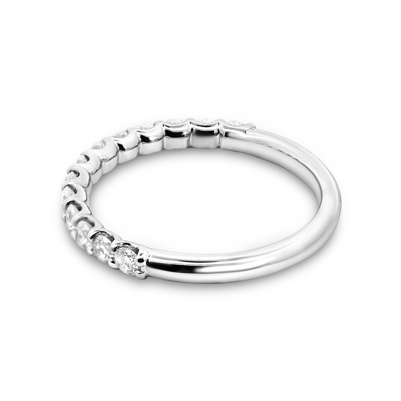 The Tash | 0.55ct Round Lab Grown Diamond Wedding Ring