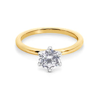 The Mia | 0.50ct Round Lab Grown Diamond Engagement Ring