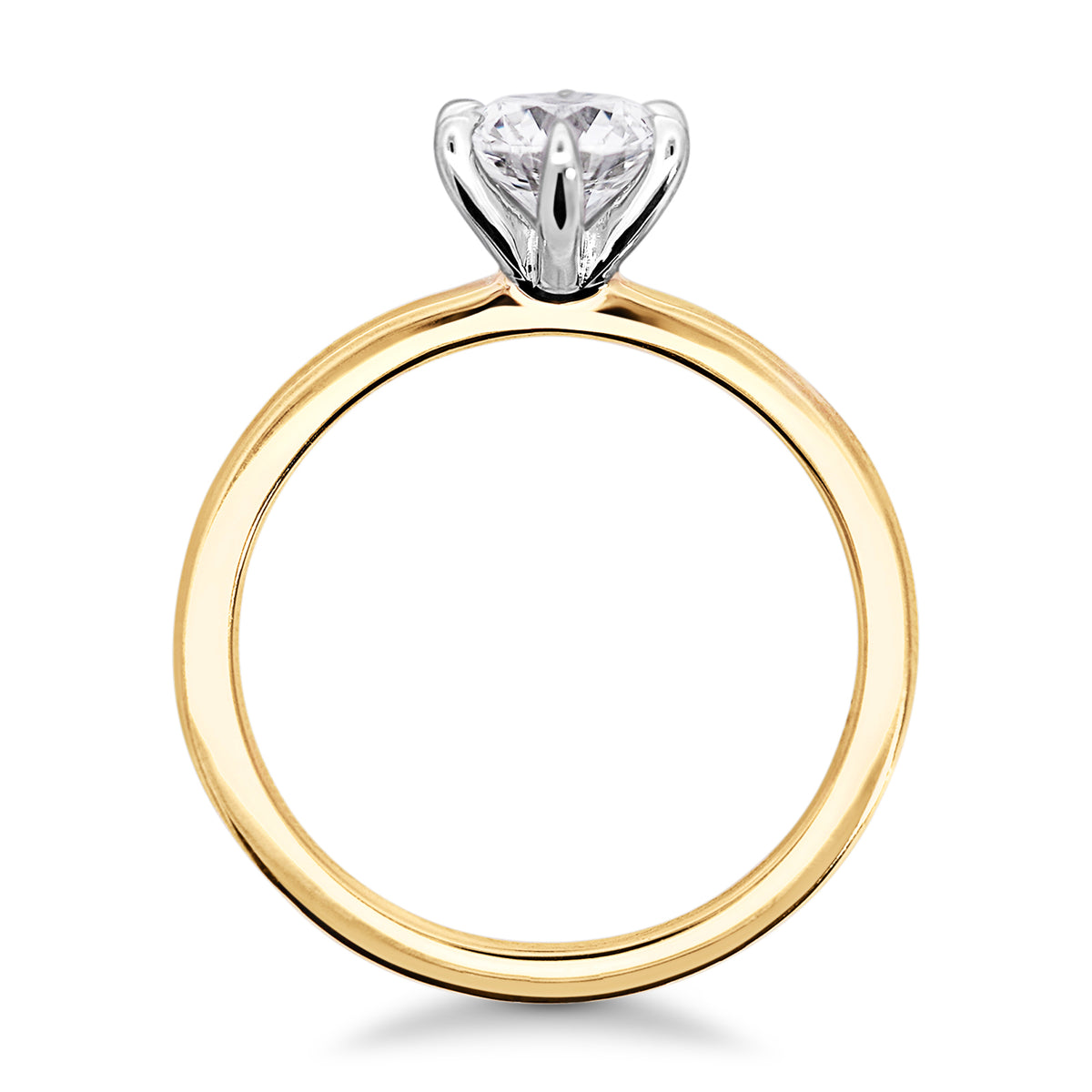 The Mia | 0.50ct Round Lab Grown Diamond Engagement Ring