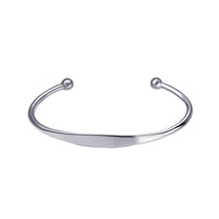Sterling Silver Childs Surf Cuff Bangle