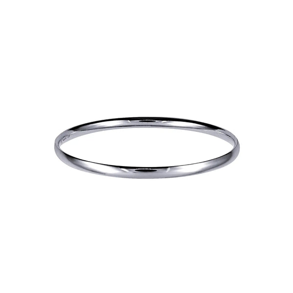 Sterling Silver Comfort Fit Bangle