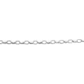 Sterling Silver Diamond Cut Belcher Anklet