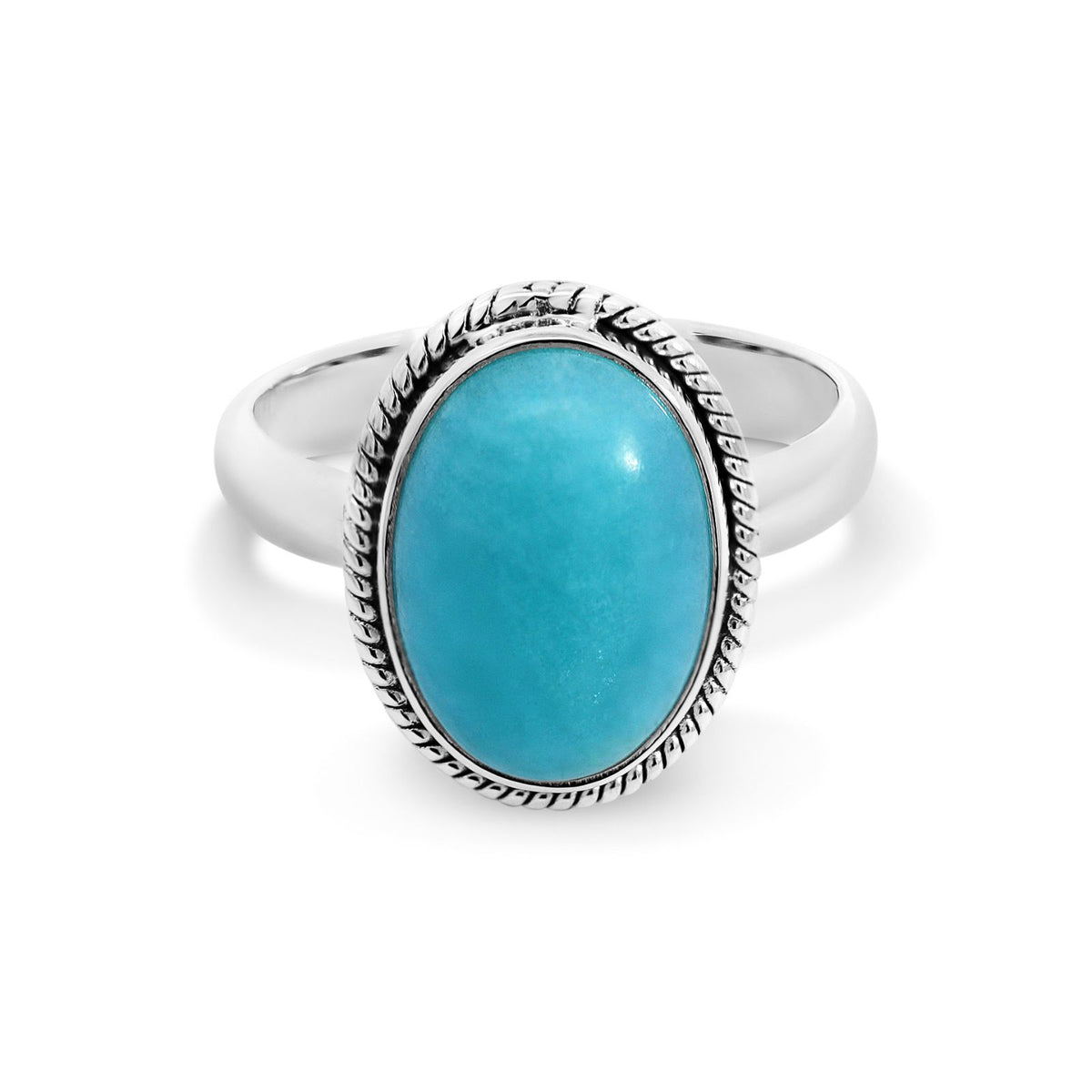Sterling Silver Amazonite Ring