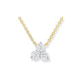 9ct Yellow Gold Diamond Pendant