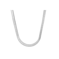 Sterling Silver 42cm Herringbone Chain